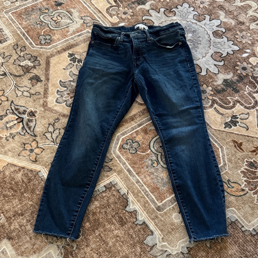 Lucky Brand Dark Blue Ankle Jeans